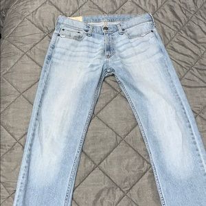 Slim Straight 32/32 Hollister Lightwash Jeans